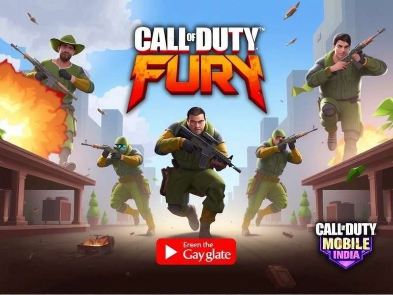 COD Mobile India Fury Game Banner COD Mobile India Fury Game Banner